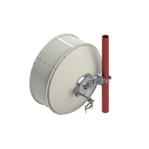 Antena ValuLine®, 1.2 Mts diam. polarización dual 7.125-8.500 GHz, Ref.  VHLPX4-7W-4WH/E