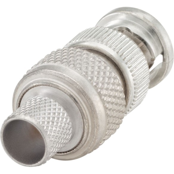 BNC connector (50Ohm) male straight for RG213 cable, ref 51S101-115N5