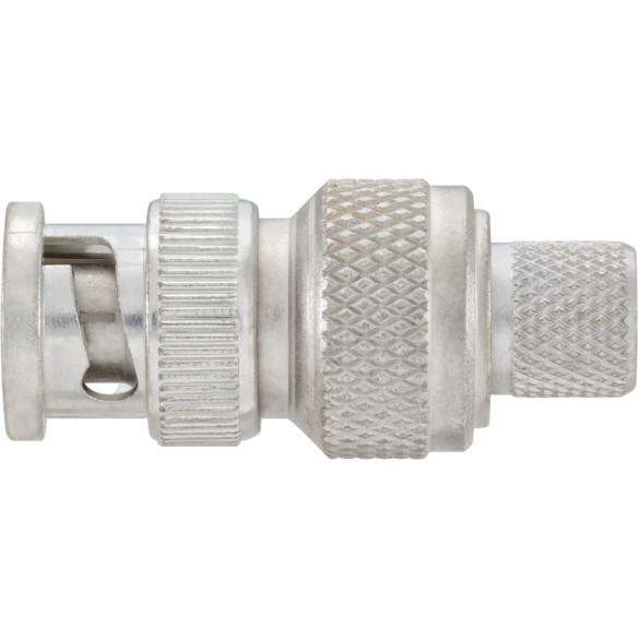 BNC connector (50Ohm) male straight for RG213 cable, ref 51S101-115N5