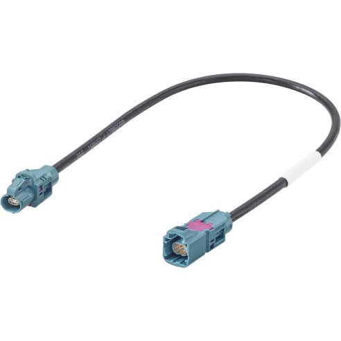 H-MTD straight male - H-MTD straight female cable assembly, 1 meter. Ref. LCA-102-1000-ZZ