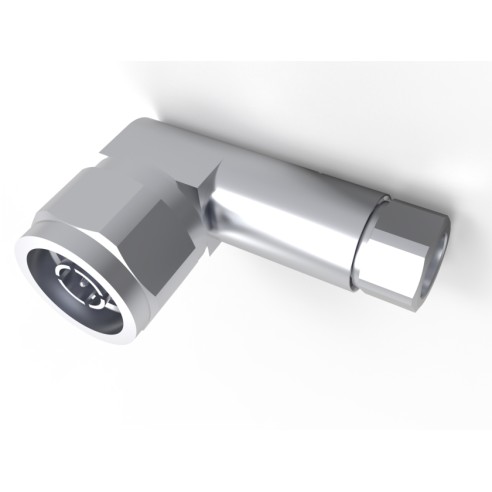 N-shaped male connector for FSJ1-50A cable, F1TNR-HC