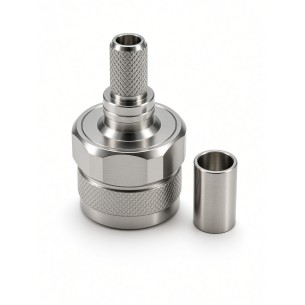 Conector N macho para cable CNT/LMR/EP-240, CONNM-R-240