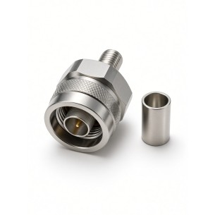 Conector N macho para cable CNT/LMR/EP-240, CONNM-R-240