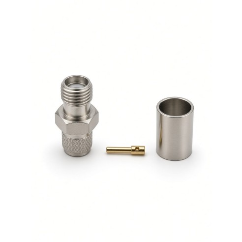 SMA straight jack connector CNT/LMR/EP-240, CONSMAH-R-240