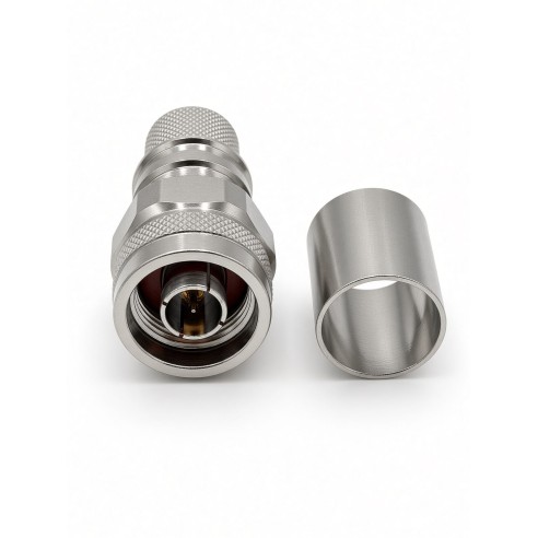 Conector N macho para cable CNT/LMR/EP-600, CONNM-R-600