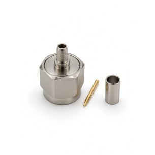 N-type plug connector LMR/EP-200 crimp, CONNM-R-200