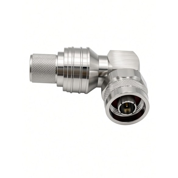 Conector N macho acodado para cable CNT/LMR/EP-600, CONNM-90-600