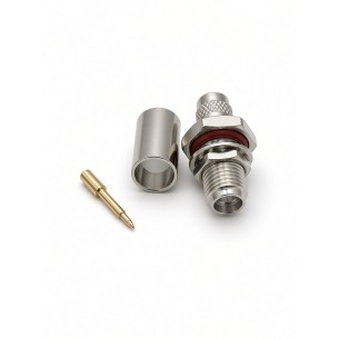 Conector SMA hembra polaridad invertida (pin macho) para cable CNT/LMR/EP-240, CONSMARPH-R-Y8