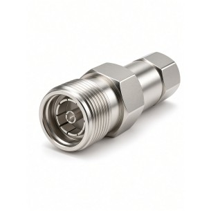 4.3-10 Female Straight Connector for 1/4" Superflex Cable, CON4310H-R-C9