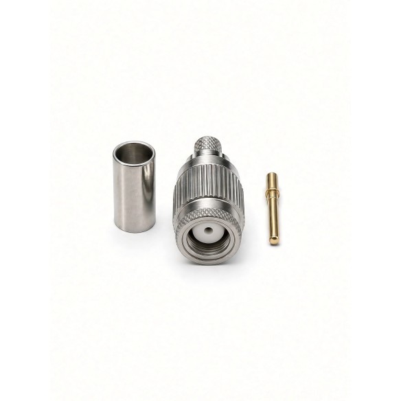 Mini connecteur à sertir mâle UHF pour câble RG58, CONMINIUHFM-R-06CR