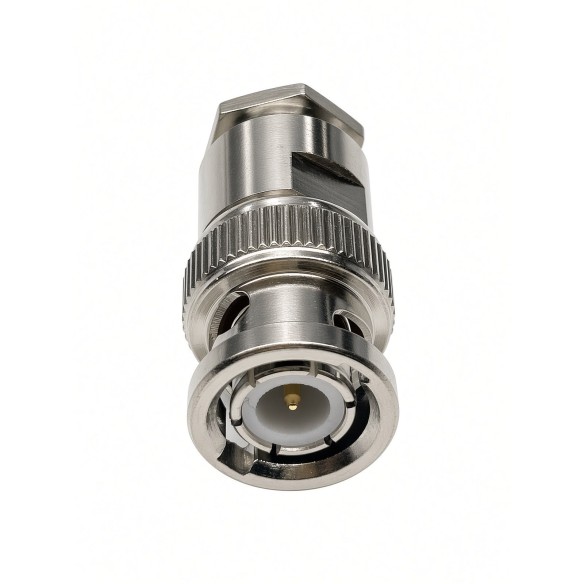 Conector BNC macho clamp para cable tipo RG58/RG223