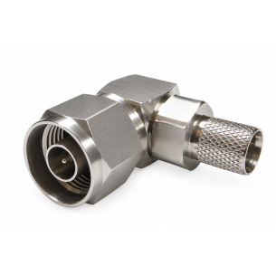 Conector N Macho acodado para cable CNT-400, 400BPNR-C-CR
