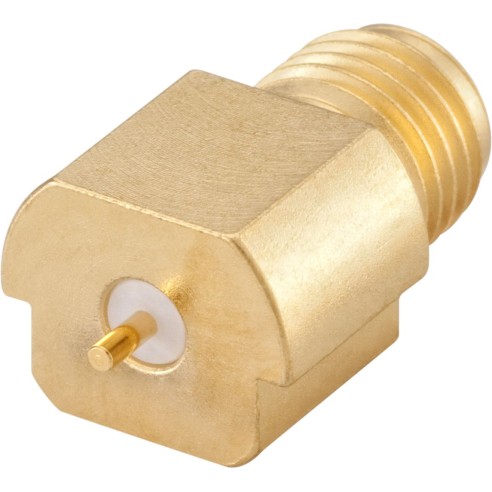 Conector SMA hembra acodado para PCB, 32K242-40ML5