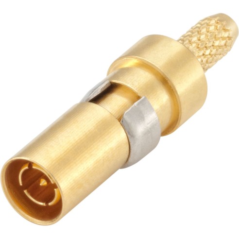 1.0/2.3 straight male connector for RG174/RG316 cable, 45S101-102L5