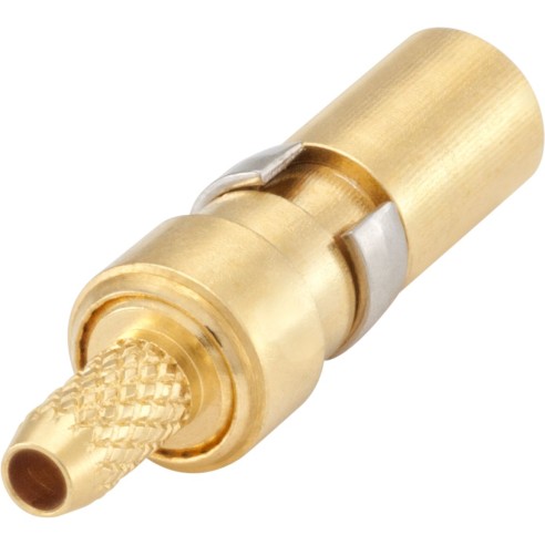 1.0/2.3 straight male connector for RG174/RG316 cable, 45S101-102L5