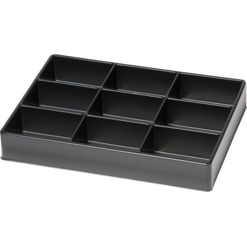 Conductive tray for drawers.