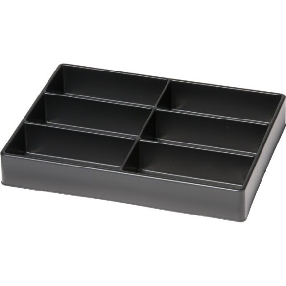 Conductive tray for drawers.