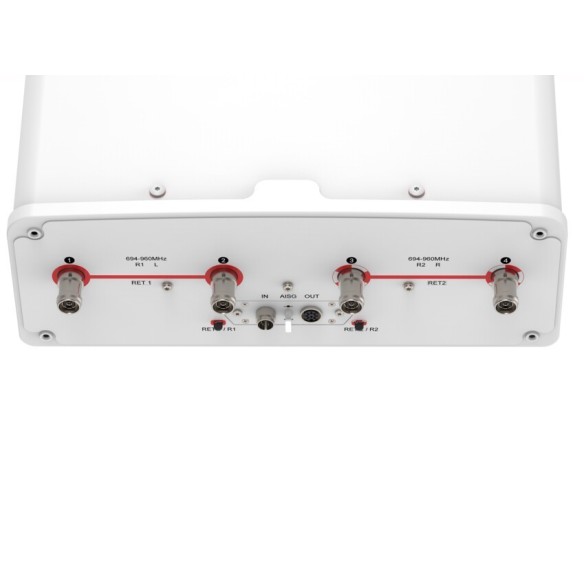 Antenne sectorielle à 4 ports (694-960 MHz) RR-65C-R2VB-V2