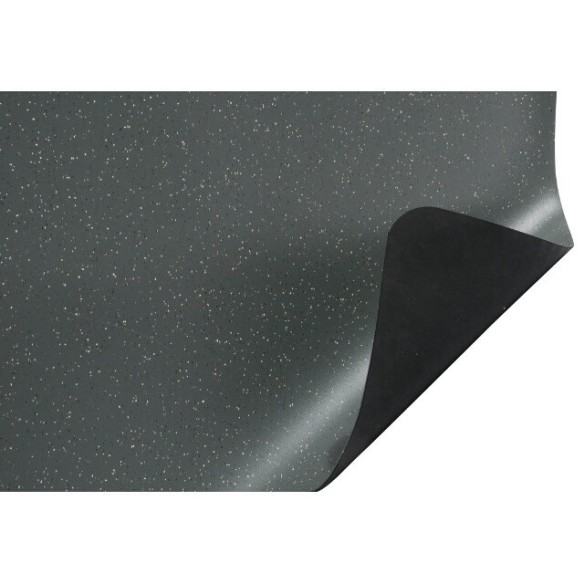 Mega 2 dissipative floor roll, 1.45X10mx2mm. Gray.