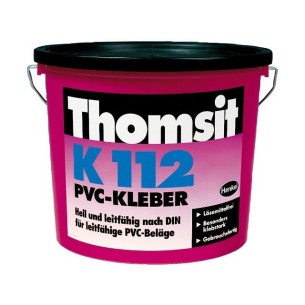 Colle conductrice pour sols ESD en PVC et caoutchouc. Conteneur de 10Kg.