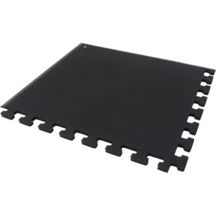 Coin de tapis anti-fatigue ESD 650X650X13mm. A joindre à angle droit. 2 côtés biseautés.