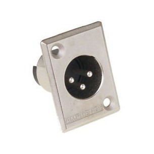 Conector XLR panel macho AC3MPNZ