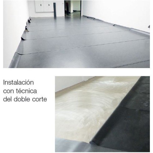 1305.7004 - Suelo disipativo (SQM) Ecostat-Pr 2.0mm. PVC, m2.