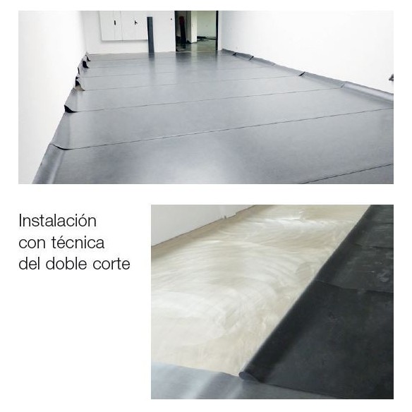 1305.7004 - Suelo disipativo (SQM) Ecostat-Pr 2.0mm. PVC, m2.