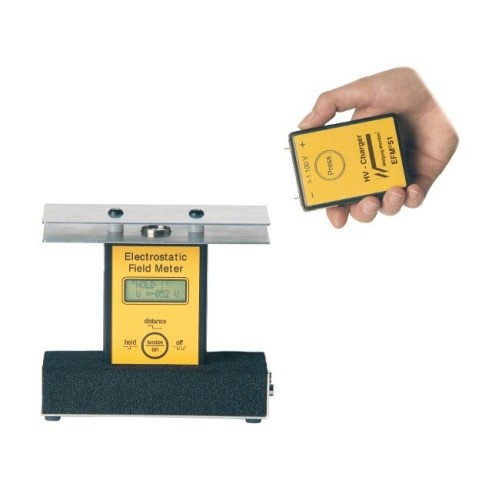 Jeu de plaques de chargement pour tester les ioniseurs.