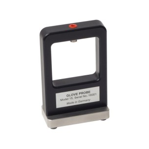 Probe-electrode for measuring ESD gloves.