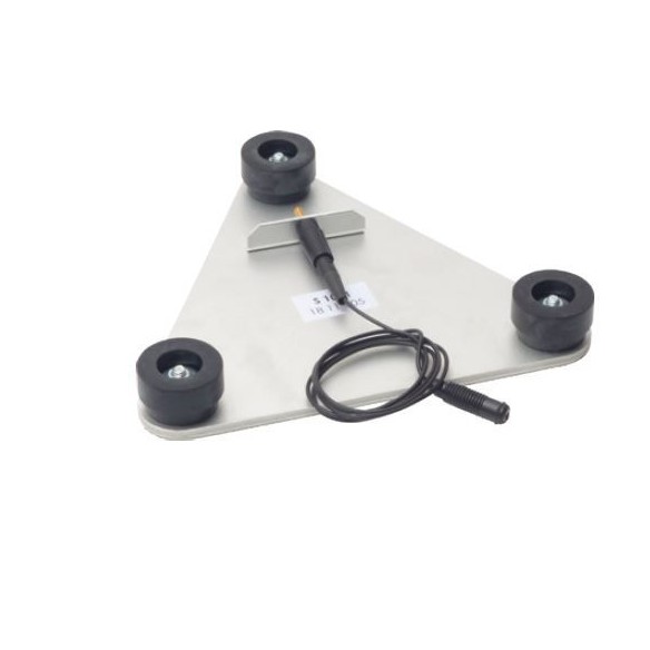 Sonde triangulaire pour la mesure du sol selon la norme UNE1081.