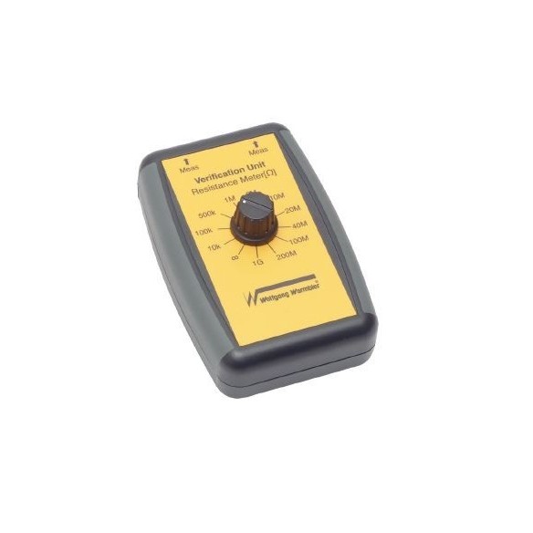 Vérificateur de compteurs de résistance (SRM110, SRM200 et Metrisos).