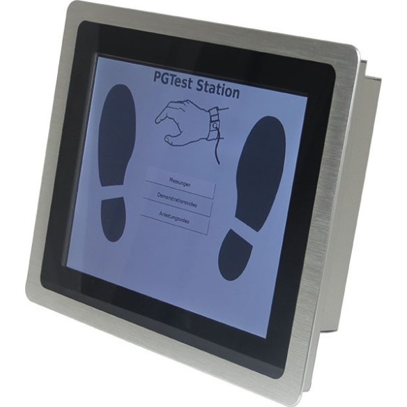 Station de test pour PGT120 : écran tactile, terminal de données. N'inclut pas le PGT.